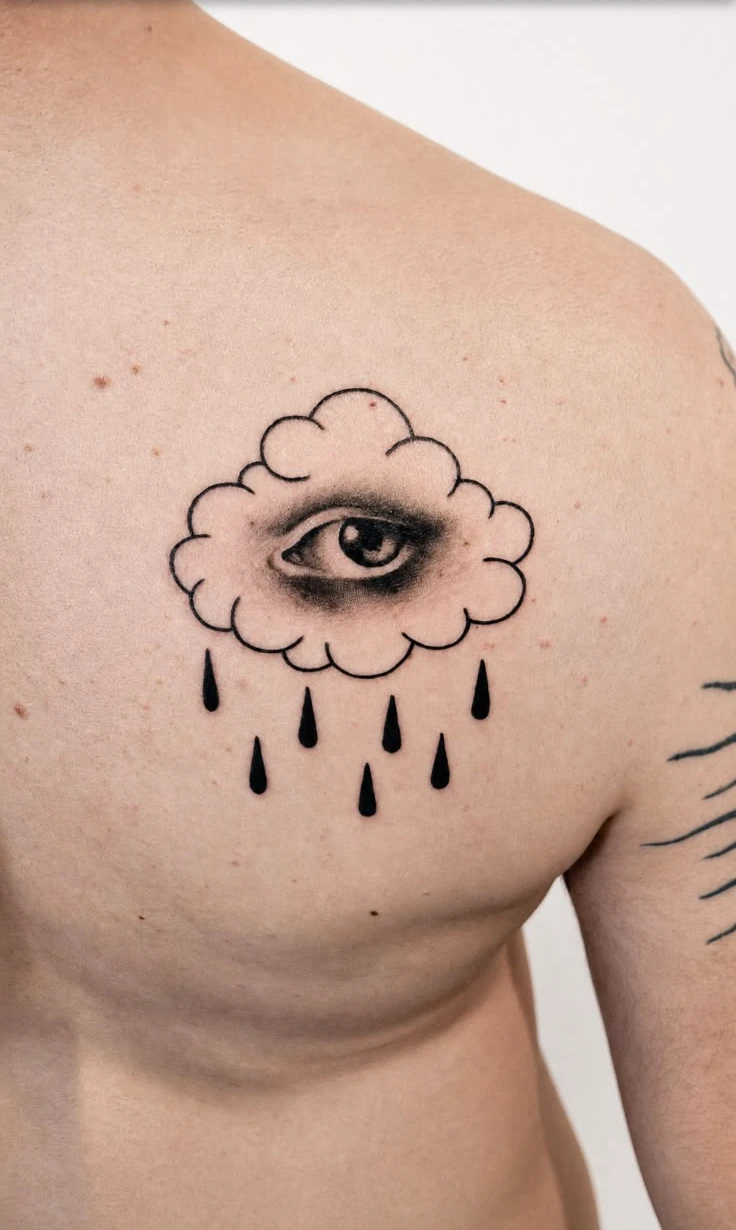 Abstract tattoo at Motorink Amsterdam