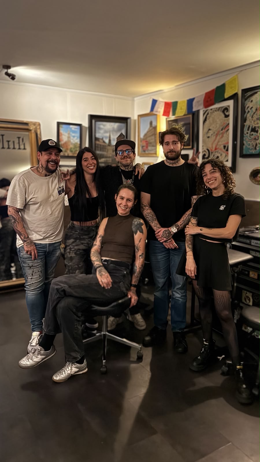 Motorink team inside the Amsterdam studio