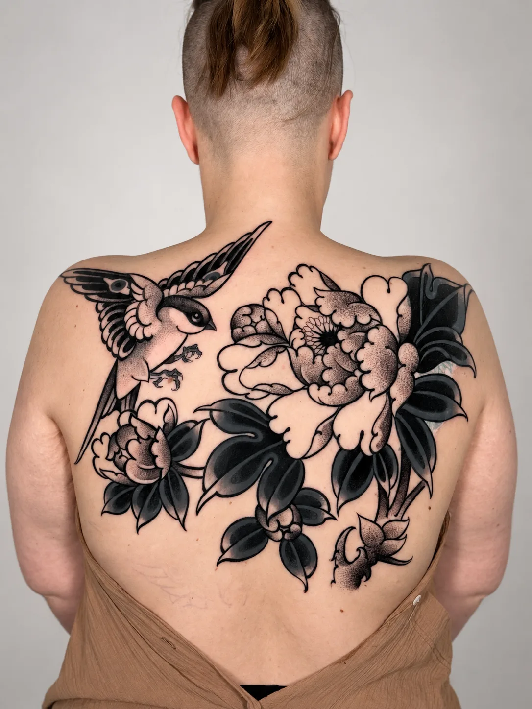 Cover-Up tattoo at Motorink Amsterdam