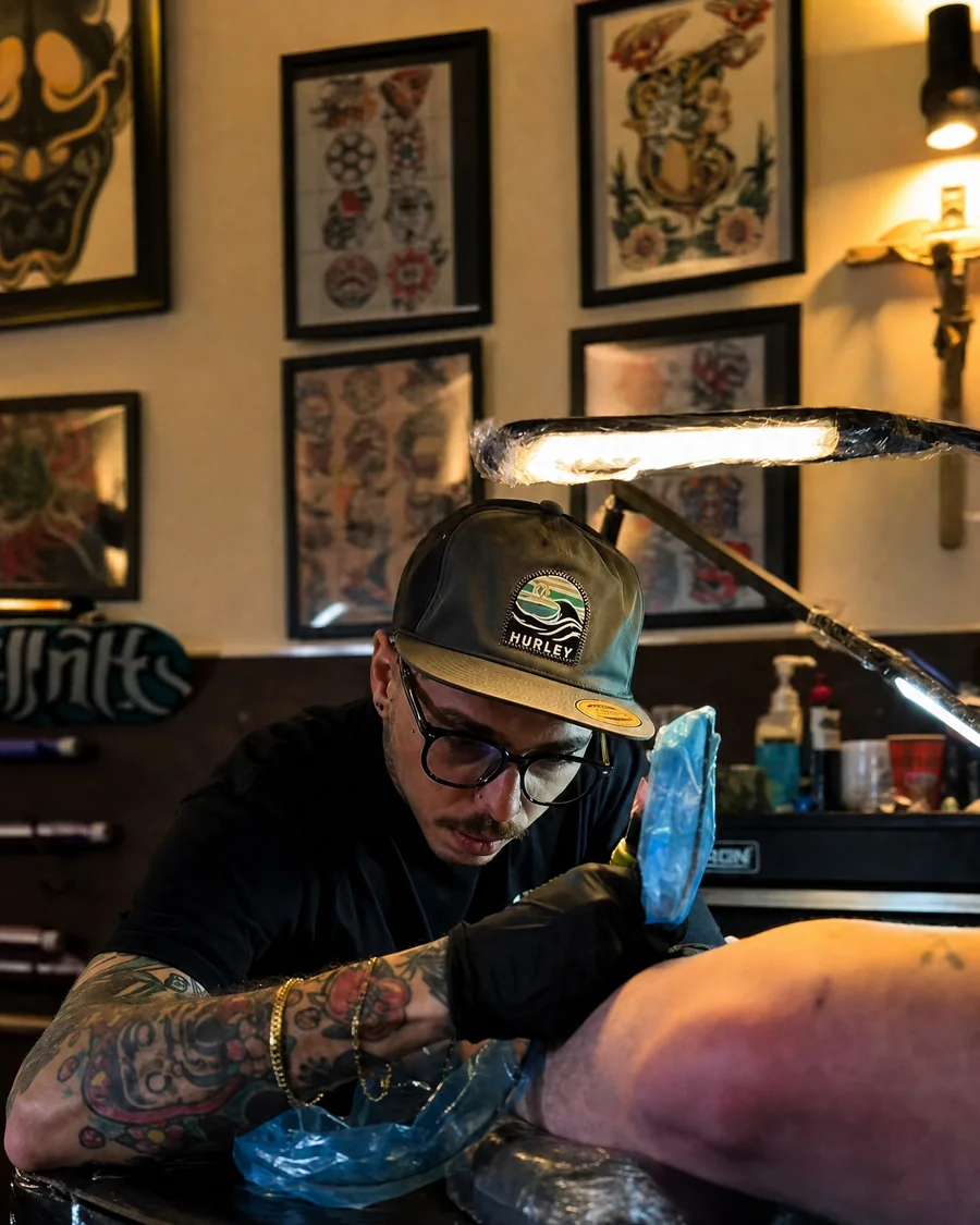 Ruan at work at Motorink